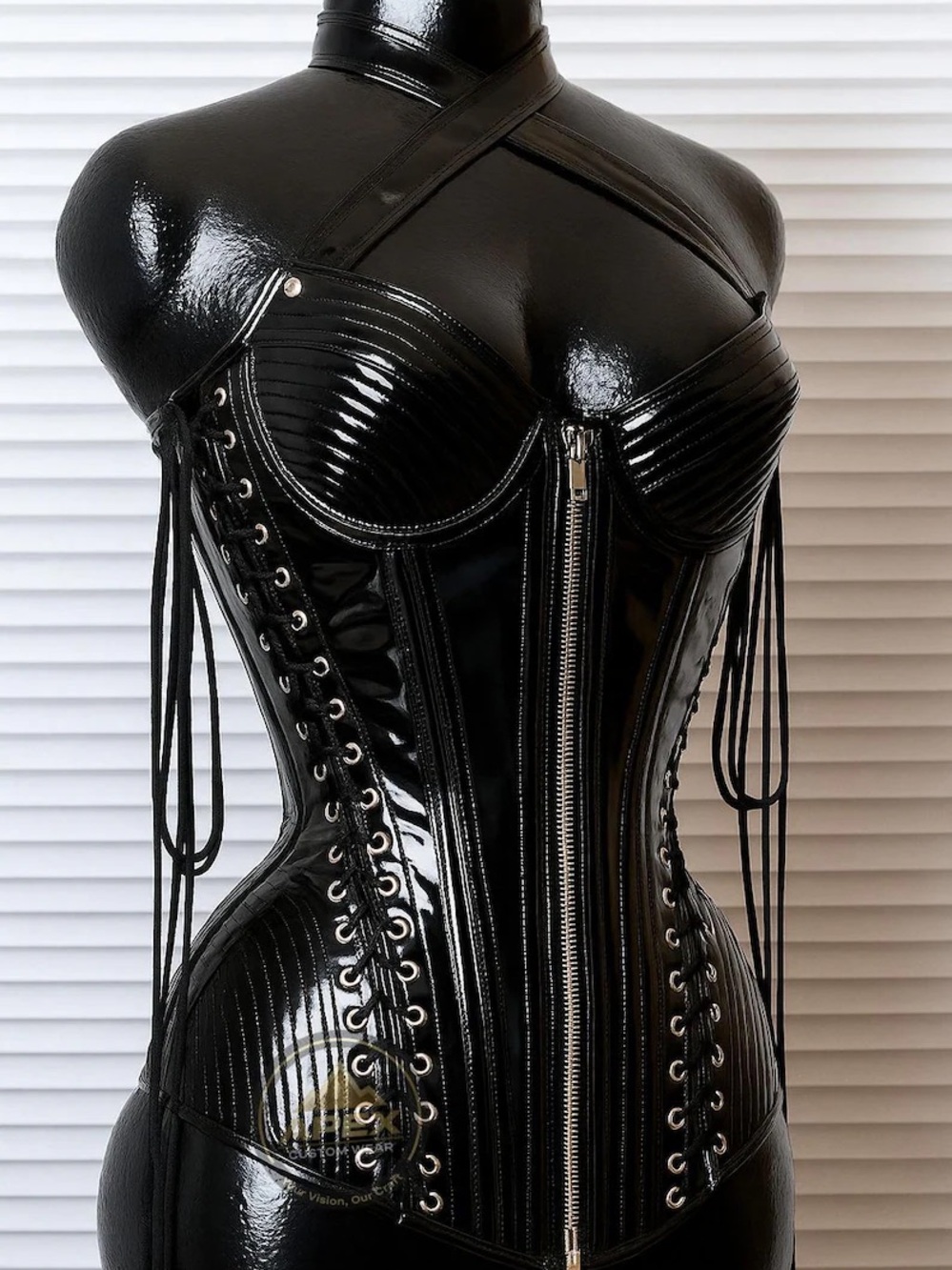 Steel-Boned PVC Corset